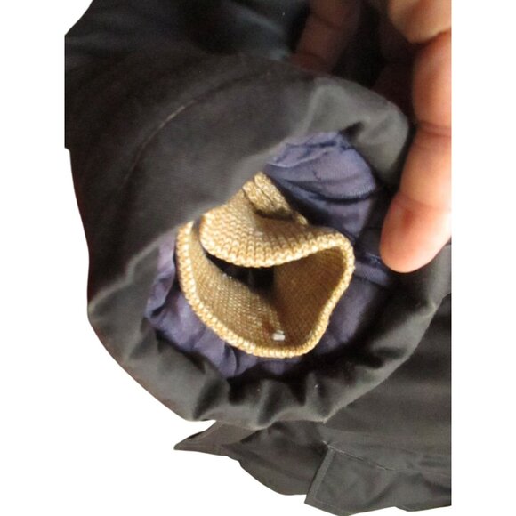 Vintage Men's Work Jacket Medium 1970's Heavy Quilt Lined Big Mac Blue Mechanic - Picture 9 of 14